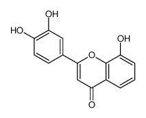 2-(3,4-二羟基苯基)-8-羟基-4H-色烯-4-酮 结构式