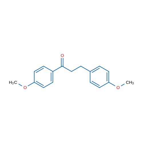4'-METHOXY-3-(4-METHOXYPHENYL)PROPIOPHENONE 结构式