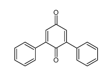 2,6-二苯基-2,5-环己二烯-1,4-二酮 结构式
