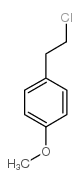 2-(4-甲氧苯基)-氯乙烷 结构式