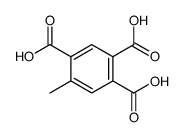 5-甲基-1,2,4-苯三甲酸 结构式