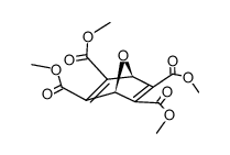 7-氧杂双环[2.2.1]庚-2,5-二烯-2,3,5,6-四羧酸四甲酯 结构式