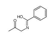 Benzamide, N-(2-oxopropyl)- 结构式