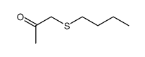 1-(丁硫基)-2-丙酮 结构式