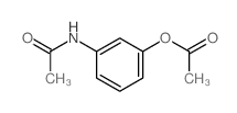 二乙酰基-3-氨基苯酚 结构式
