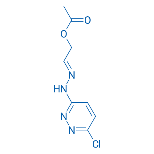 Acetic acid, [(6-chloro-3-pyridazinyl)hydrazono]-, ethyl ester 结构式