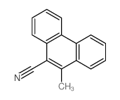10-甲基菲-9-甲腈 结构式