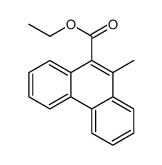ETHYL 10-METHYL-9-PHENANTHRENECARBOXYLATE 结构式