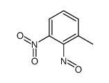 1-甲基-3-硝基-2-亚硝基苯 结构式