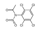 N-硝基-N-(2,3,5,6-四氯苯基)乙酰胺 结构式