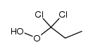 1,1-二氯丙基过氧化氢 结构式