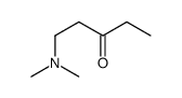 1-(Dimethylamino)-3-pentanone 结构式