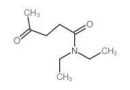 N,N-二乙基-4-氧代戊酰胺 结构式