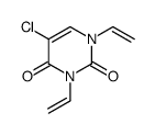 5-氯-1,3-二乙烯基尿嘧啶 结构式