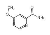 4-甲氧基吡啶甲酰胺 结构式