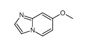 7-甲氧基咪唑并[1,2-a]吡啶 结构式