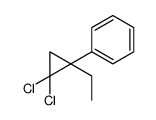 Benzene, (2,2-dichloro-1-ethylcyclopropyl)- 结构式