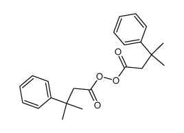 Peroxide, bis(3-methyl-1-oxo-3-phenylbutyl) (9CI) 结构式