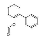 2-苯基-1-环己烯-1-醇 甲酸酯 结构式