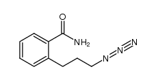 2-(3-叠氮丙基)苯甲酰胺 结构式