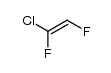 (E)-1-氯-1,2-二氟乙烯 结构式