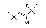 2-氯-1,1,1,4,4,4-六氟-2-丁烯 结构式