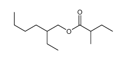 2-甲基丁酸-2-乙基己酯 结构式