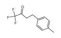 2-Butanone, 1,1,1-trifluoro-4-(4-methylphenyl)- 结构式