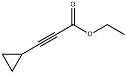 3-环丙基丙-2-炔酸乙酯 结构式