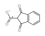 2-硝基-1,3-茚二酮 结构式