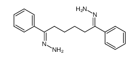 1,6-二苯基-1,6-己二酮二腙 结构式