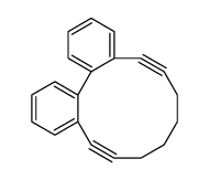 Dibenzo[a,c]cyclododecene, 5,6,11,12-tetradehydro-7,8,9,10-tetrahydro- 结构式