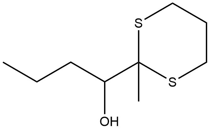 2-甲基-α-丙基-1,3-二噻烷-2-甲醇 结构式