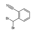 2-(二溴甲基)苄腈 结构式