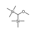 Silane, (methoxymethylene)bis[trimethyl- (9CI) 结构式