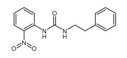 Urea, N-(2-nitrophenyl)-N'-(2-phenylethyl)- 结构式