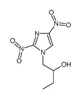 α-乙基-2,4-二硝基-1H-咪唑-1-乙醇 结构式