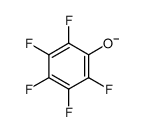 五氟苯酚根离子 结构式