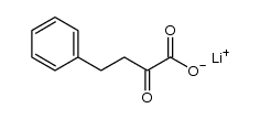 α-氧代苯丁酸锂(1:1) 结构式