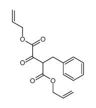Butanedioic acid, oxo(phenylmethyl)-, di-2-propenyl ester 结构式