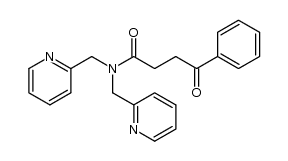 Benzenebutanamide, γ-oxo-N,N-bis(2-pyridinylmethyl)- 结构式