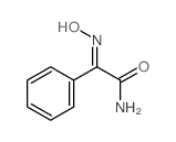 Benzeneacetamide, a-(hydroxyimino)- 结构式