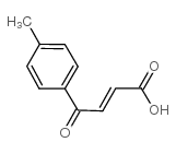 反式-3-(4-甲基苯甲酰)丙烯酸 结构式