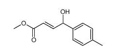 4-羟基-4-(4-甲基苯基)-2-丁烯酸甲酯 结构式