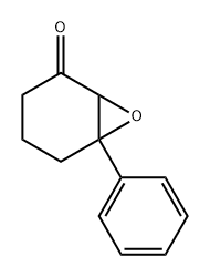 6-苯基-7-氧杂双环[4.1.0]庚-2-酮 结构式