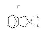 4,7-Methano-1H-isoindolium,2,3,3a,4,7,7a-hexahydro-2,2-dimethyl-, iodide (1:1) 结构式