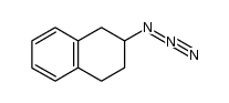 2-叠氮基-1,2,3,4-四氢萘 结构式