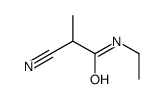 2-氰基-N-乙基丙酰胺 结构式