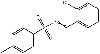 N-[(2-羟苯基)亚甲基]-4-甲基苯磺酰胺 结构式