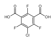 5-氯-2,4,6-三氟间苯二甲酸 结构式
